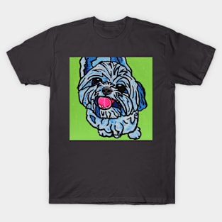 Blue Shih Tzu T-Shirt